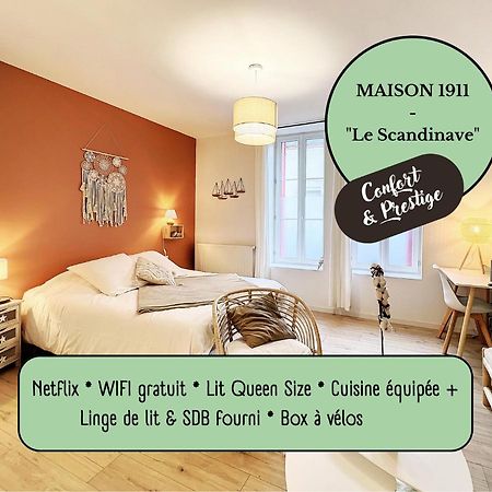 Appart Le Scandinave - Maison 1911 - Confort & Prestige Gien Exterior foto